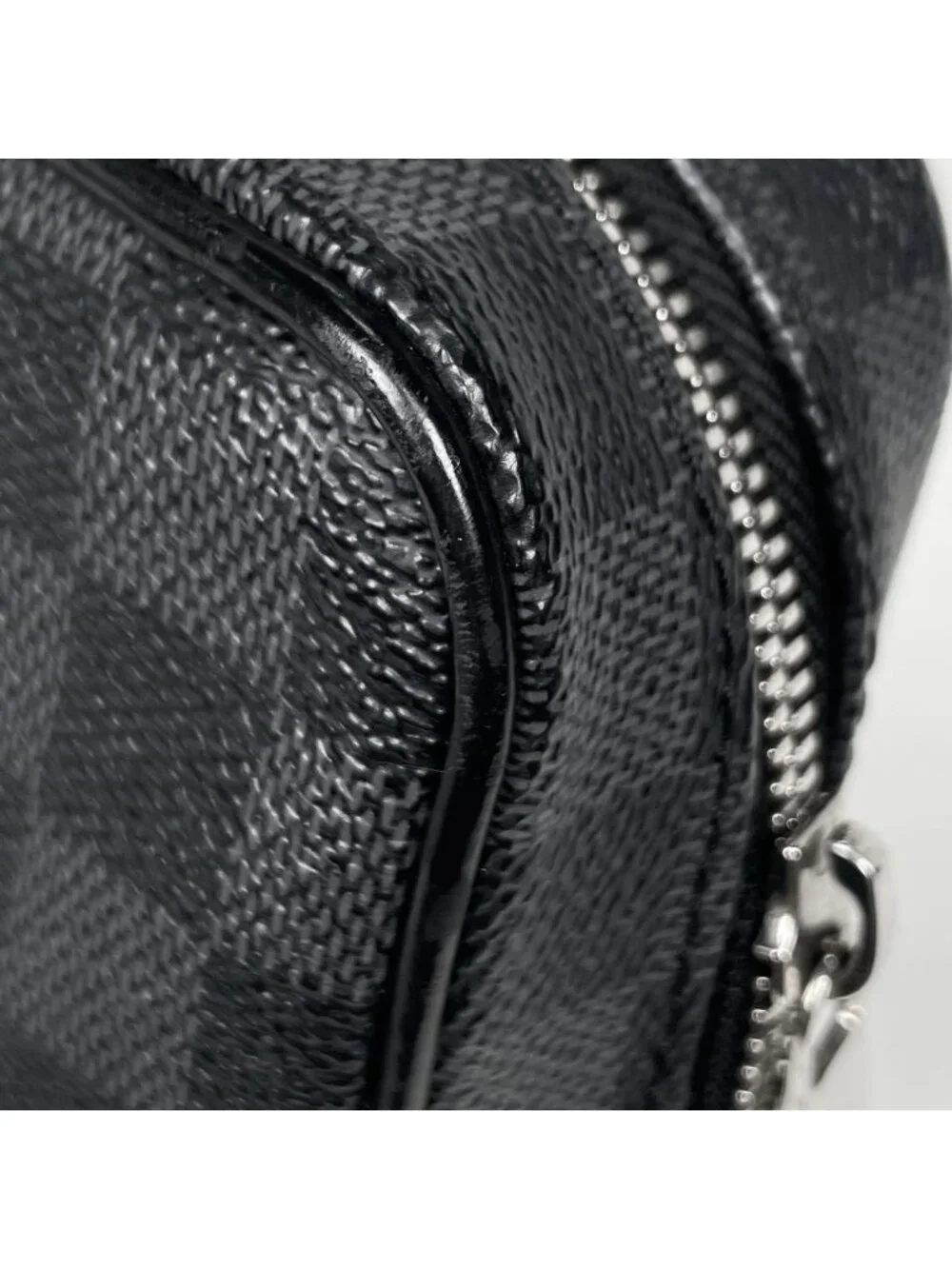 Louis Vuitton Pochette Secondbag Damier Graphite Noir Handbag